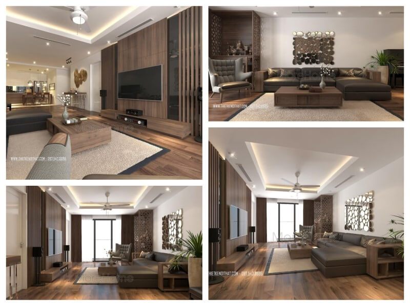 Morehome nhận sản xuất các mẫu bàn trà gỗ óc chó đẹp, hiện đại tại Hà Nội