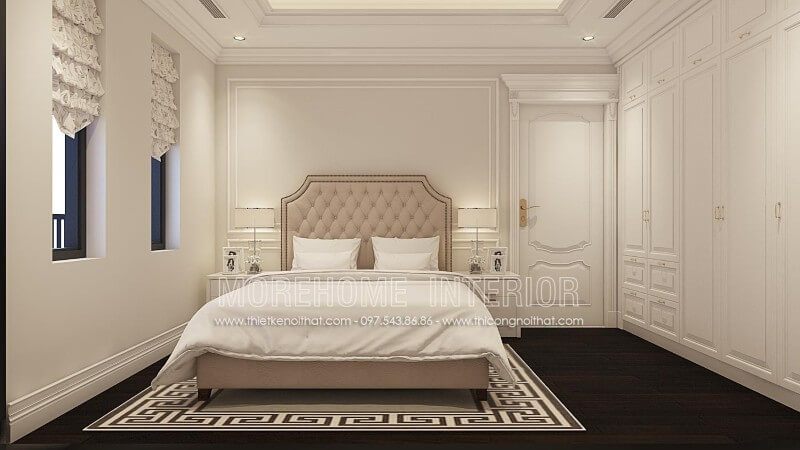 .
Giường ngủ gỗ tự nhiên cao cấp được thiết kế với cách điệu bọc da tinh tế, phần đầu giường được chần nút đẹp mắt, tạo nên không gian giường ngủ sang trọng và hấp dẫn.
